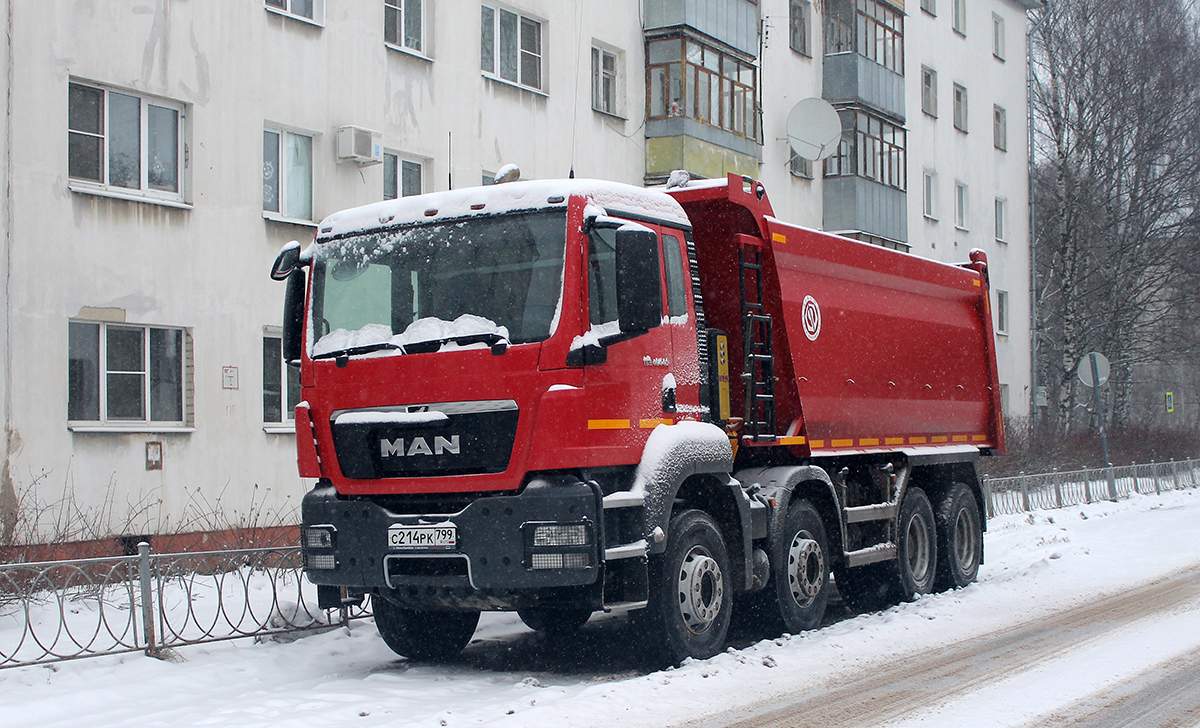 Ивановская область, № С 214 РК 799 — MAN TGS 41.440
