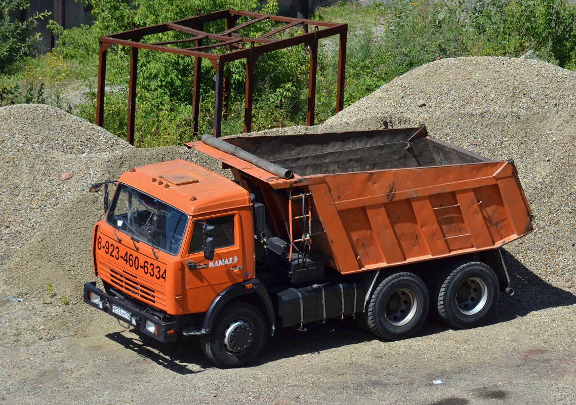 Кемеровская область, № В 137 ОМ 142 — КамАЗ-65115-13 [65115N]