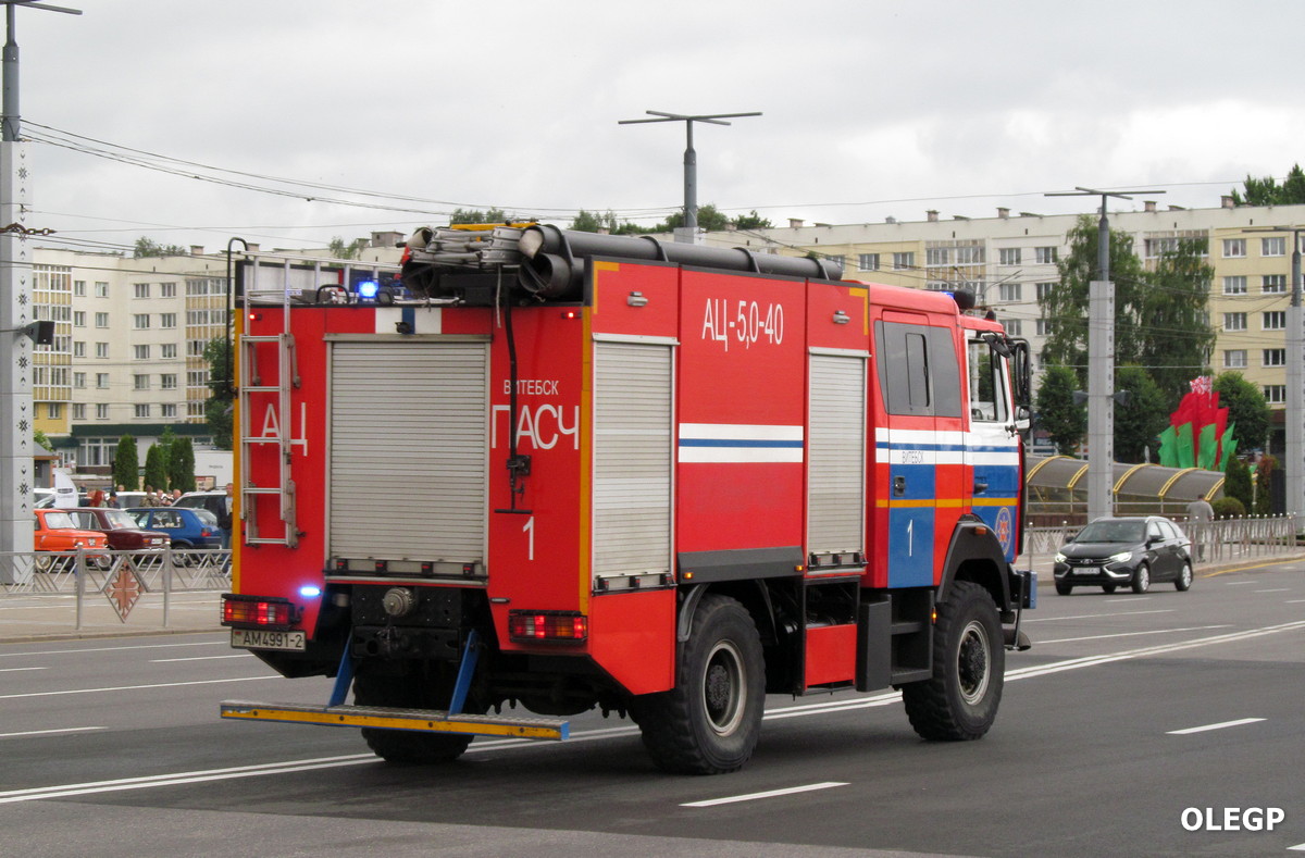 Витебская область, № АМ 4991-2 — МАЗ-5434