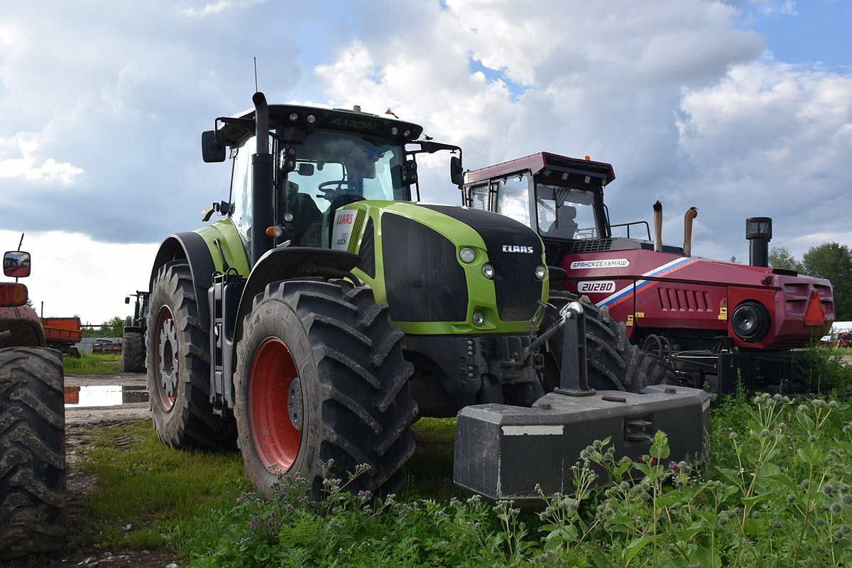Рязанская область, № 0733 РА 62 — Claas Axion 950