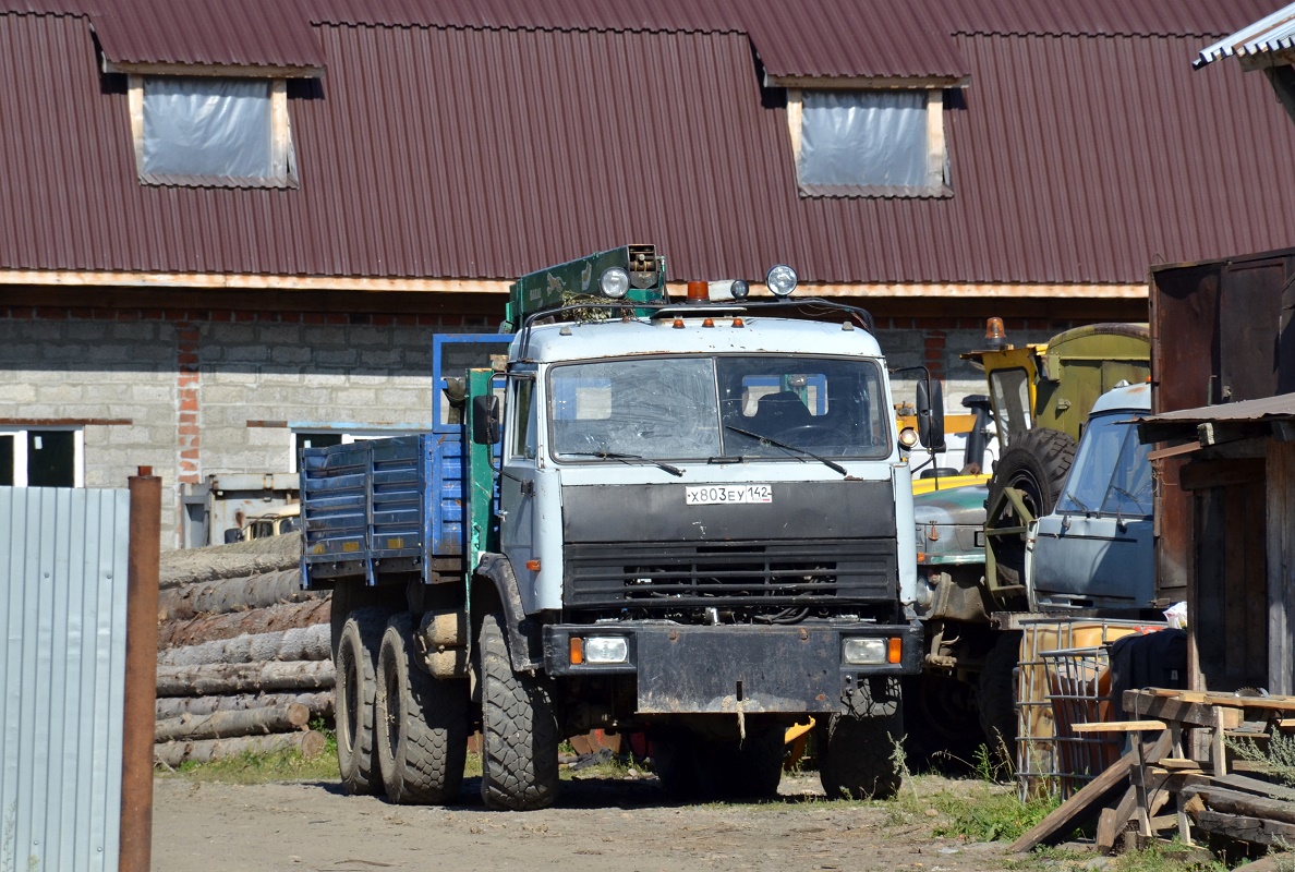 Кемеровская область, № Х 803 ЕУ 142 — КамАЗ-43101