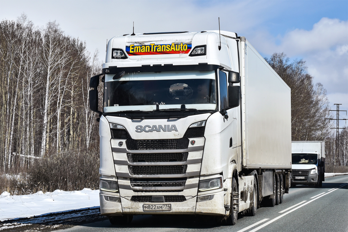 Челябинская область, № М 822 АМ 774 — Scania ('2016) S500