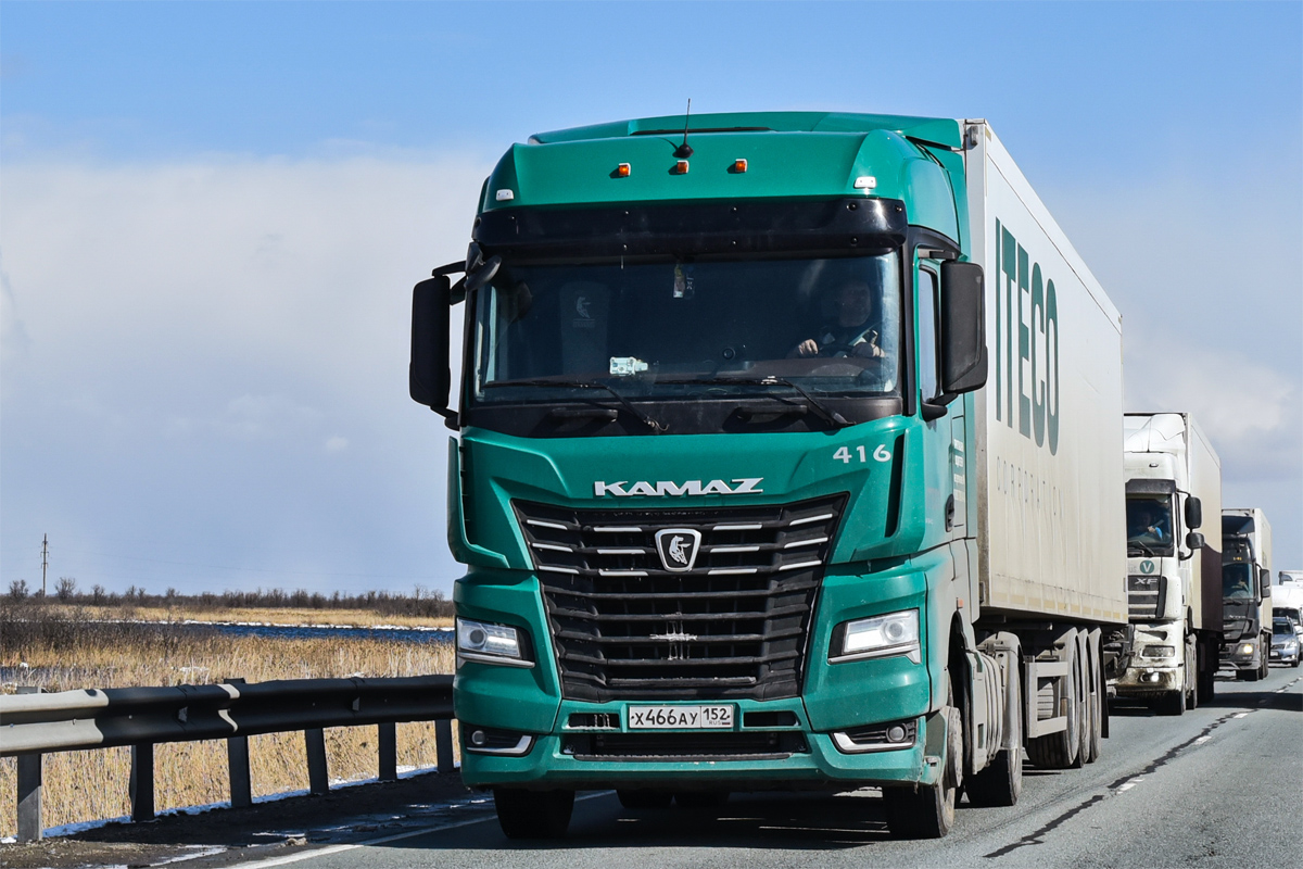 Нижегородская область, № 416 — КамАЗ-5490-T5(68)