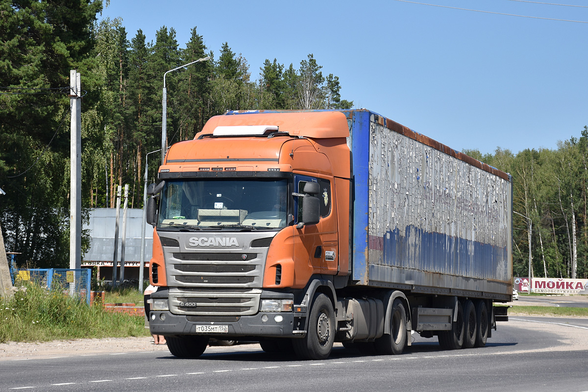 Нижегородская область, № Т 035 МТ 152 — Scania ('2009) G400