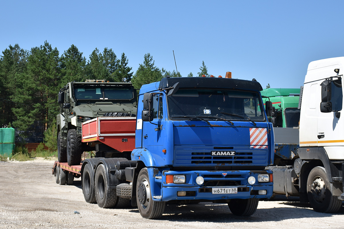 Тамбовская область, № Н 671 ЕТ 68 — КамАЗ-65116-62