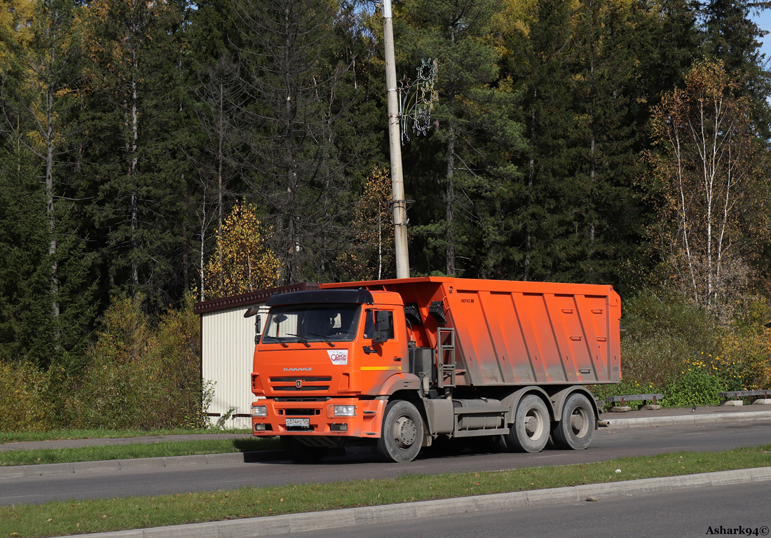 Красноярский край, № О 374 РО 124 — КамАЗ-6520-53
