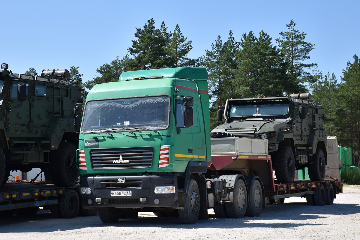 Тамбовская область, № Н 658 ЕС 68 — МАЗ-6430B9