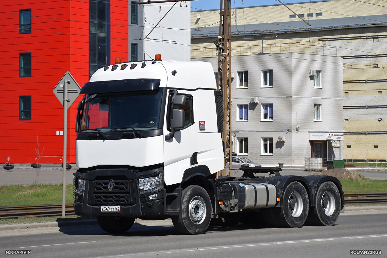 Алтайский край, № К 349 ММ 122 — Renault C-Series ('2013)