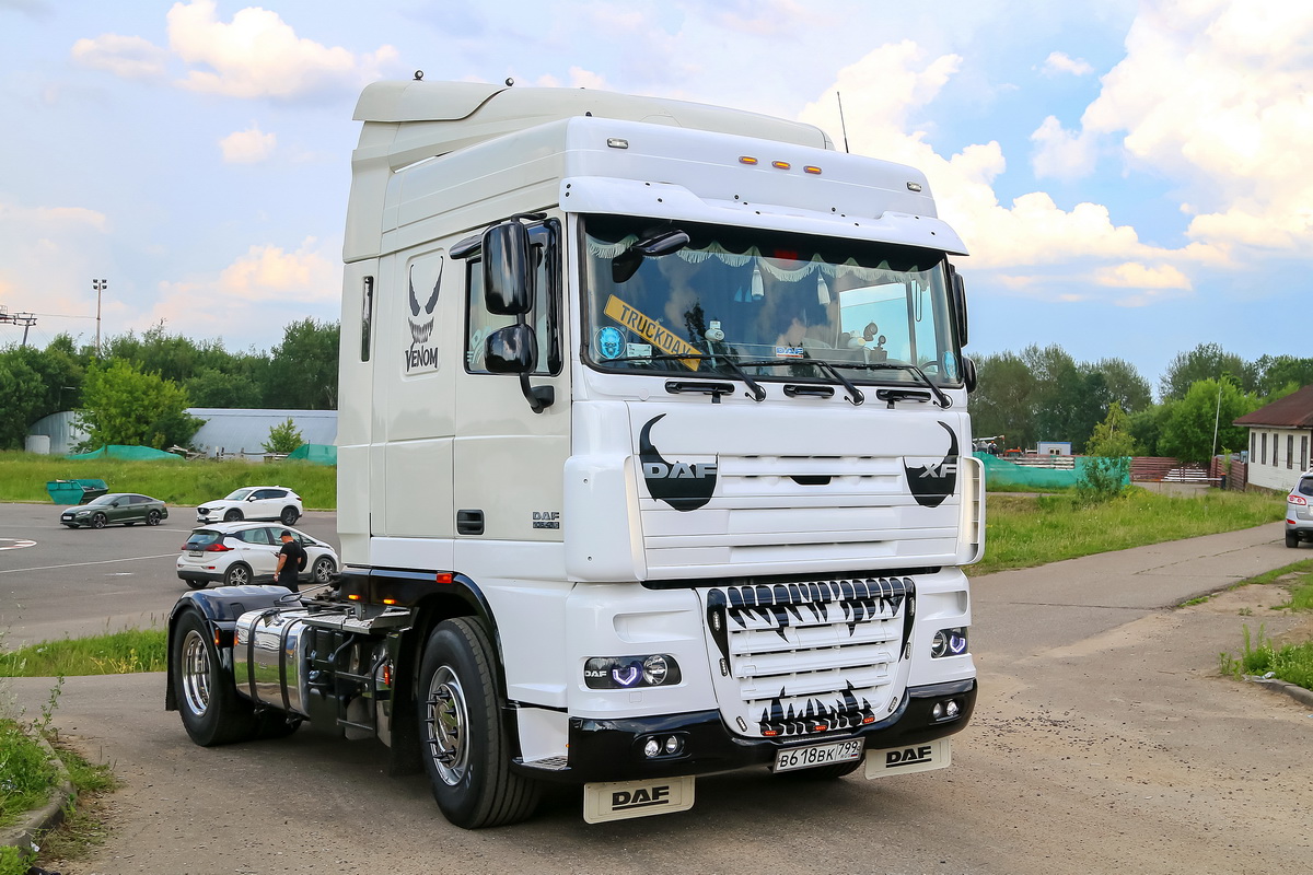 Москва, № В 618 ВК 799 — DAF XF105 FT; Московская область — Фестиваль TruckDay 2024