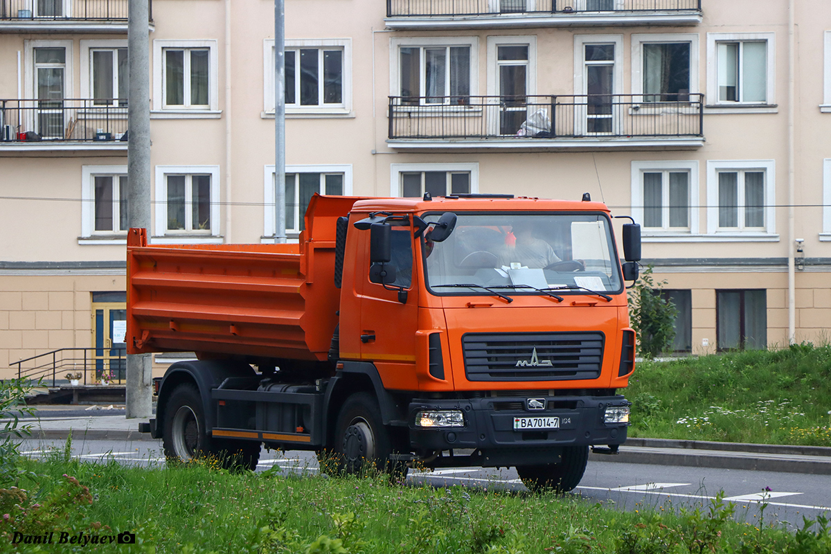 Минск, № ВА 7014-7 — МАЗ-555025