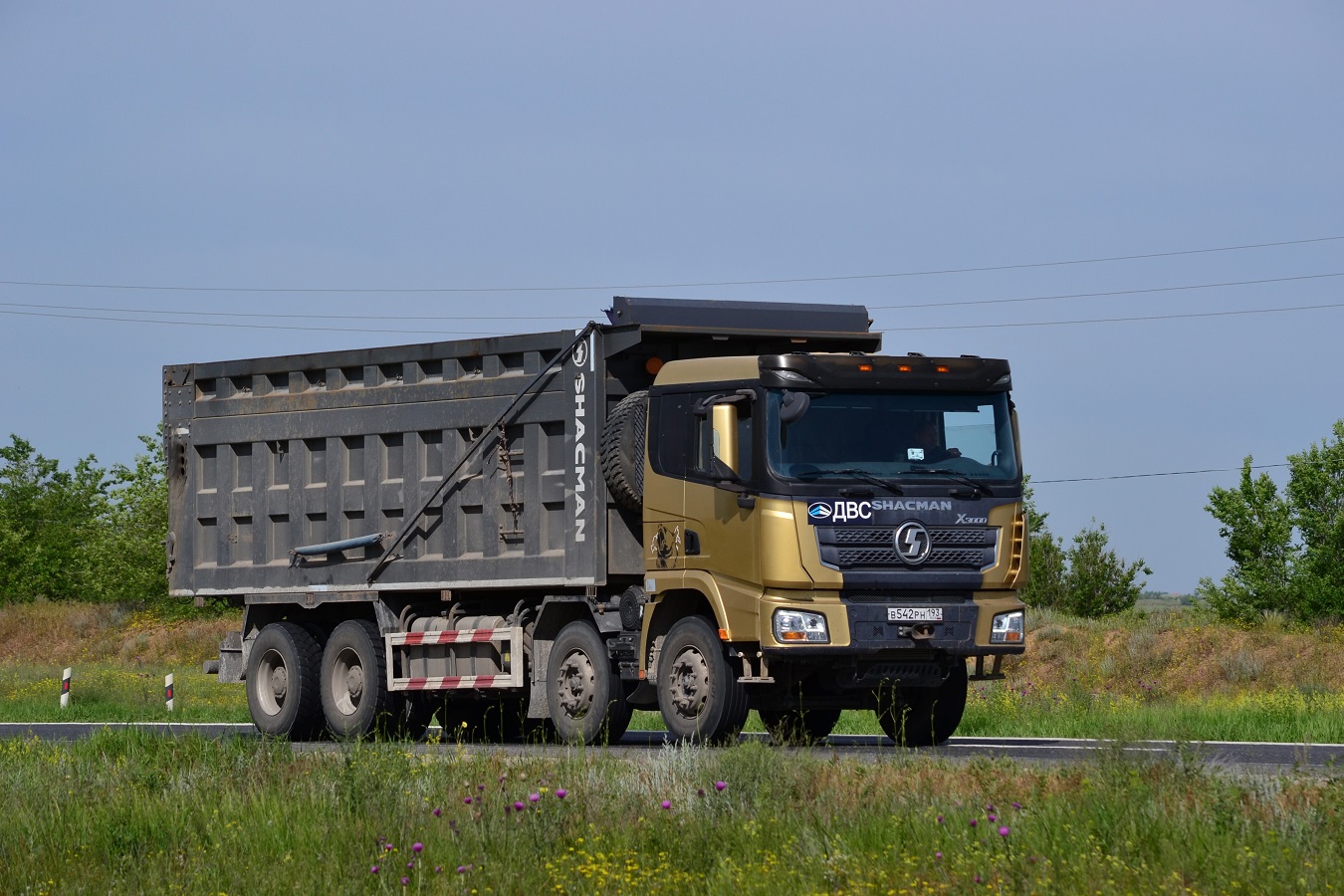 Волгоградская область, № В 542 РН 193 — Shaanxi Shacman X3000 SX3318