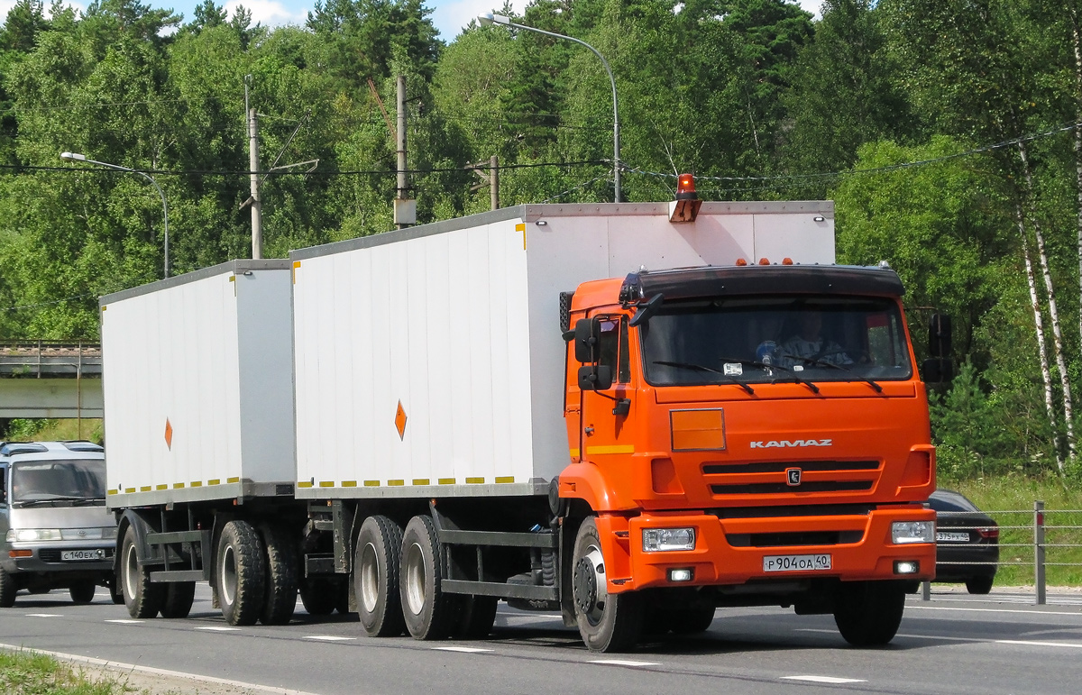 Калужская область, № Р 904 ОА 40 — КамАЗ-65115-50