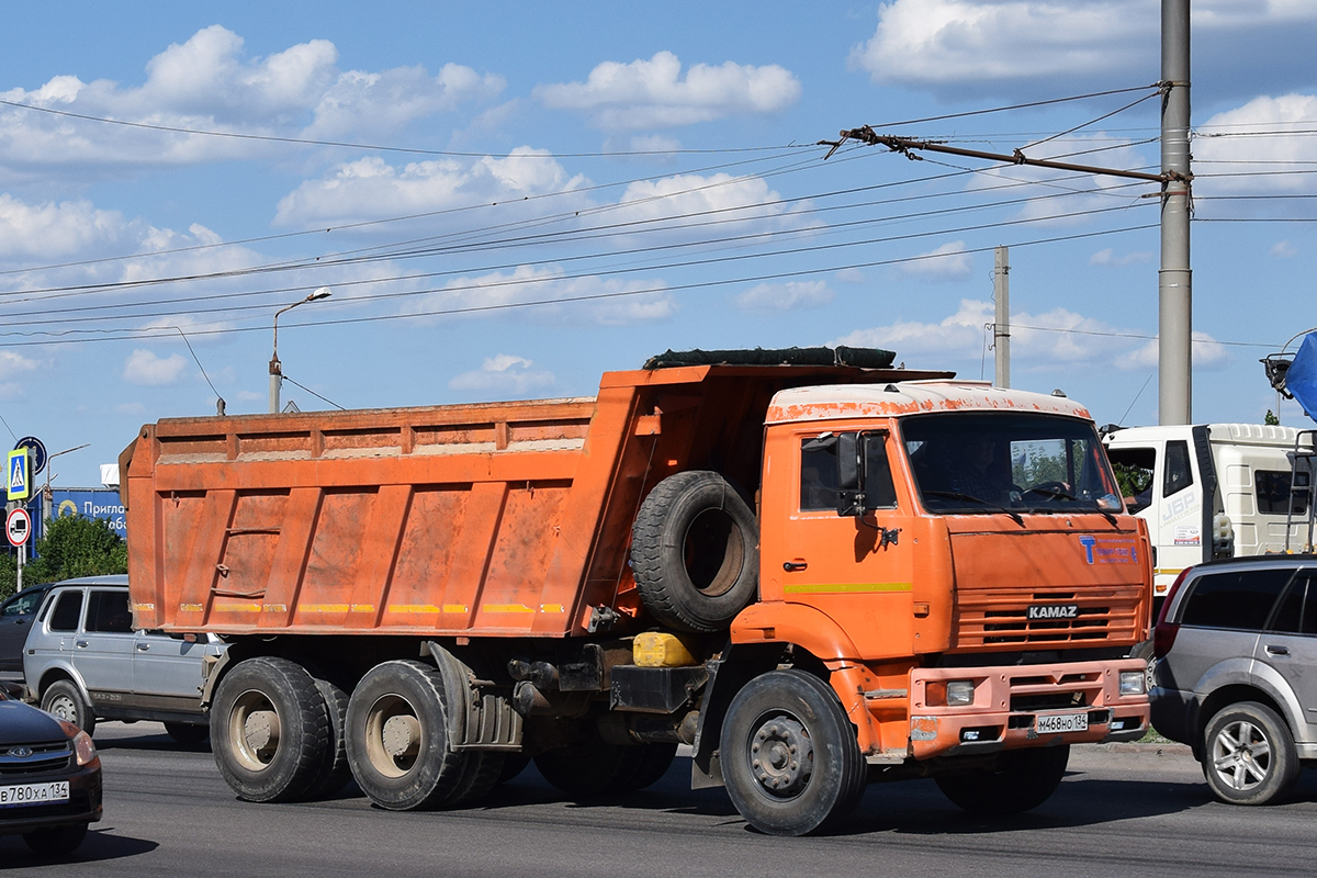Волгоградская область, № М 468 НО 134 — КамАЗ-6520 [652000]