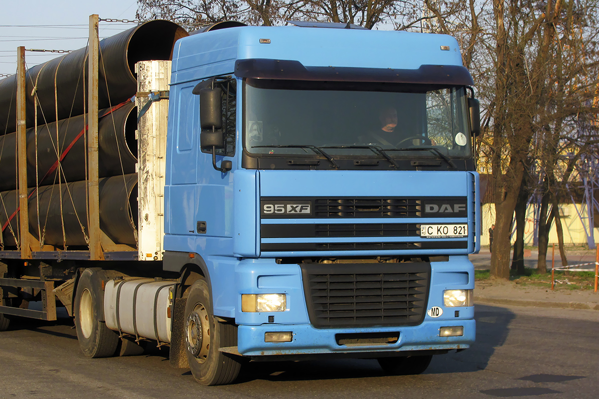 Молдавия, № C KO 821 — DAF 95XF FT