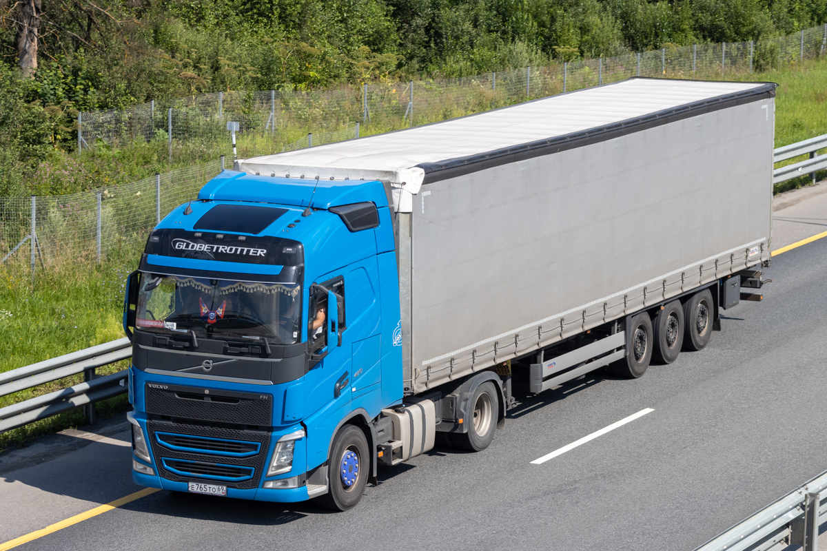 Тверская область, № Е 765 ТО 69 — Volvo ('2012) FH.420