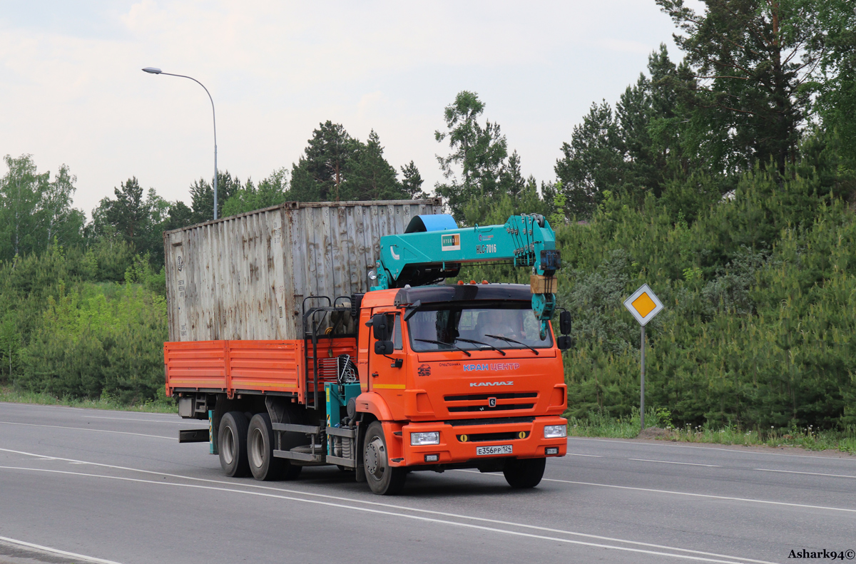 Красноярский край, № Е 356 РР 124 — КамАЗ-65115-A5(48)