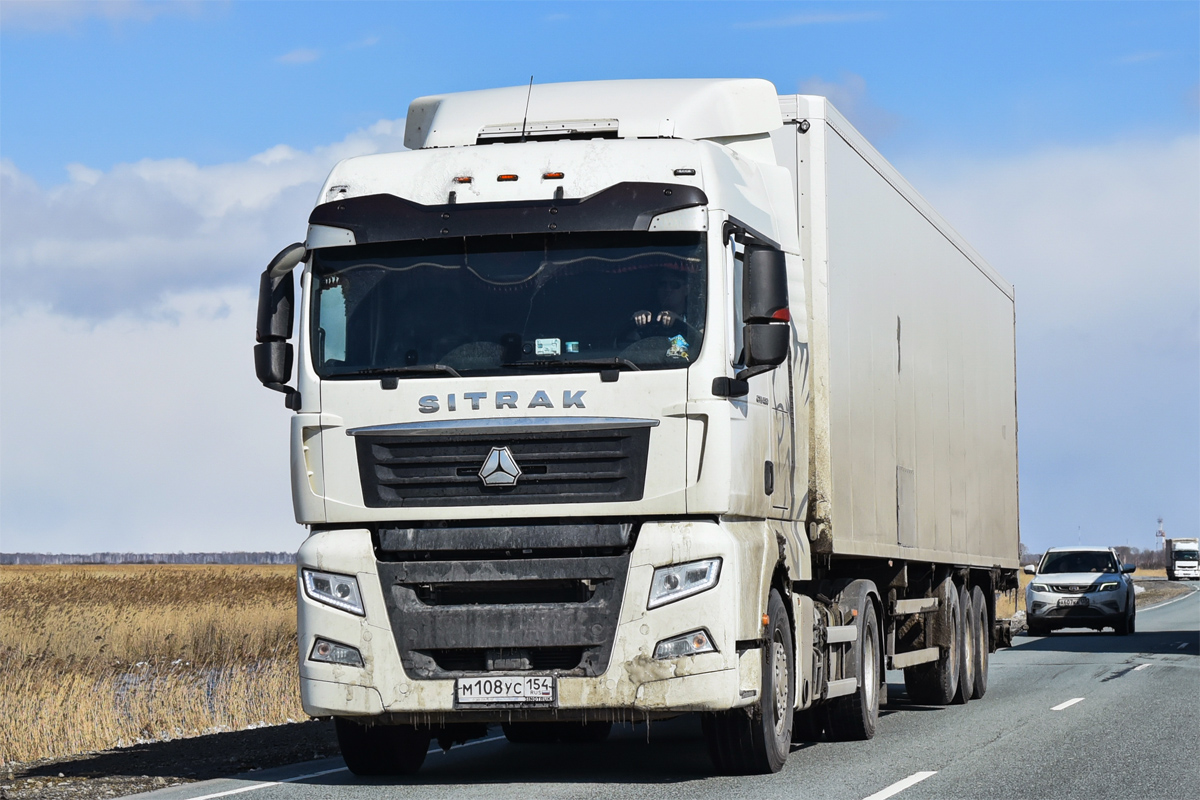 Новосибирская область, № М 108 УС 154 — Sitrak C7H ZZ4186