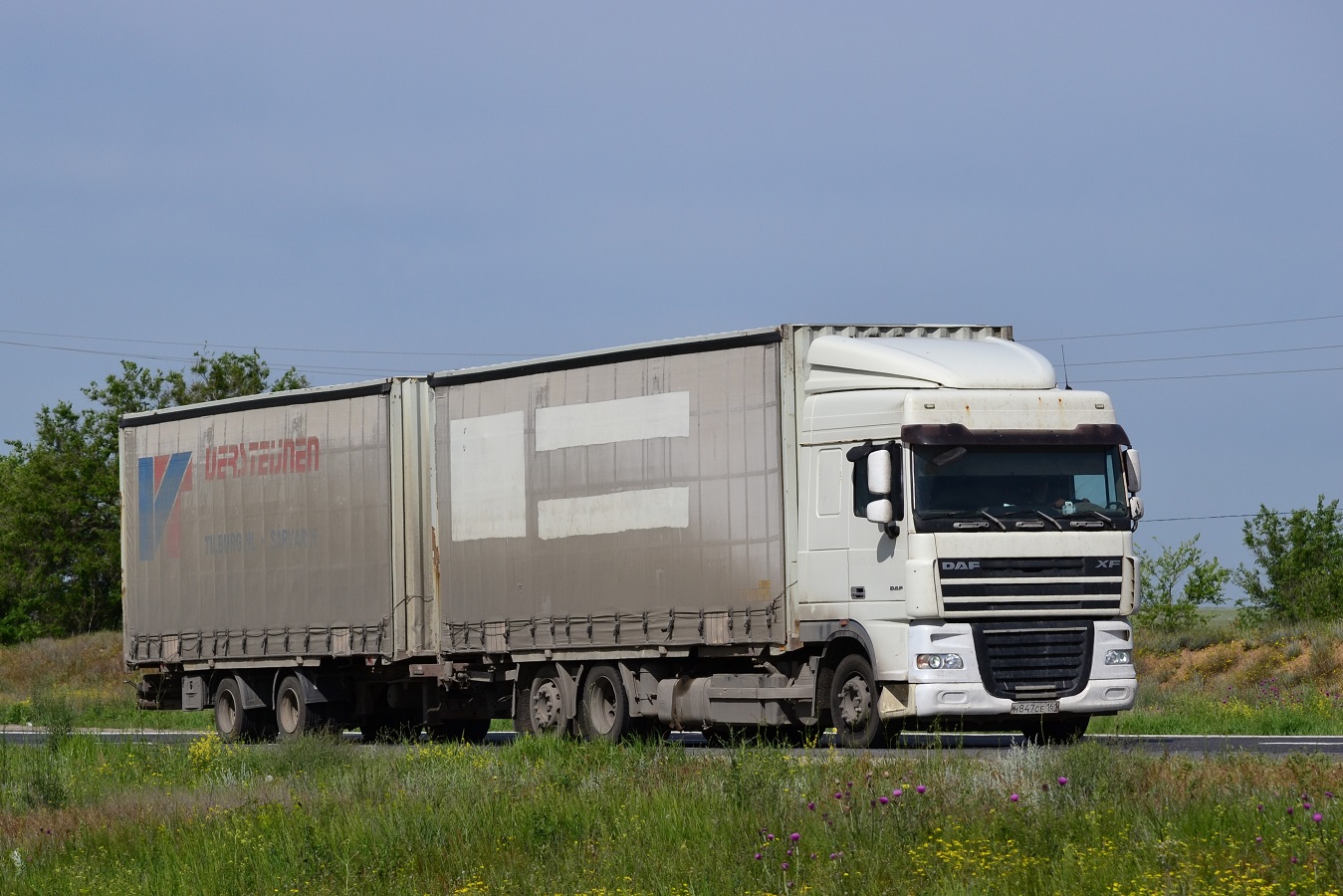 Ростовская область, № Н 847 СЕ 161 — DAF XF105 FAR