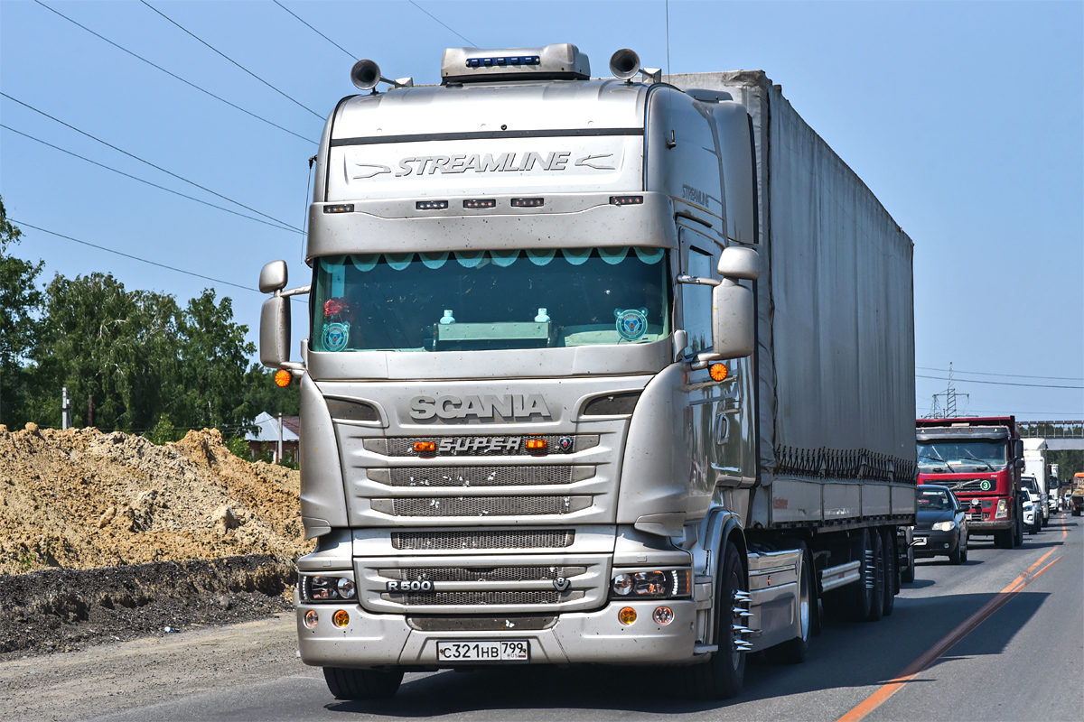 Москва, № С 321 НВ 799 — Scania ('2013) R500