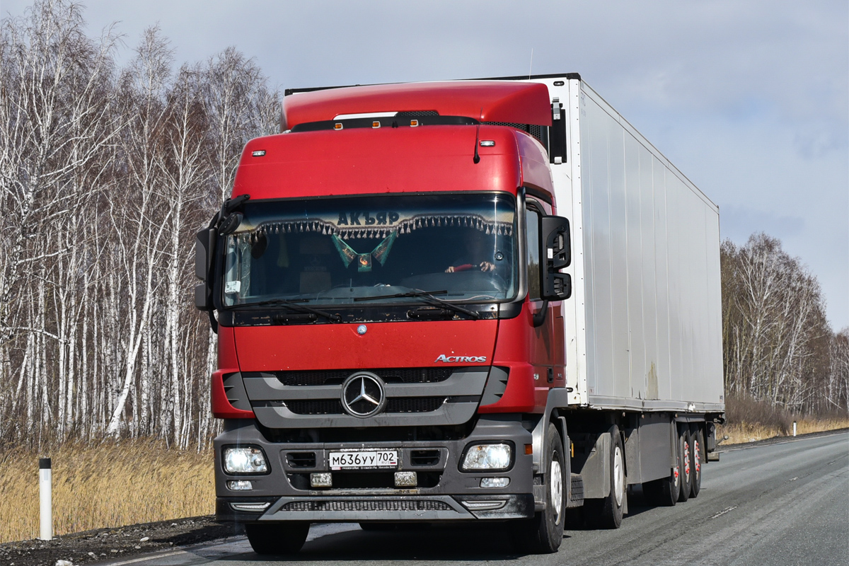 Башкортостан, № М 636 УУ 702 — Mercedes-Benz Actros ('2009) 1841