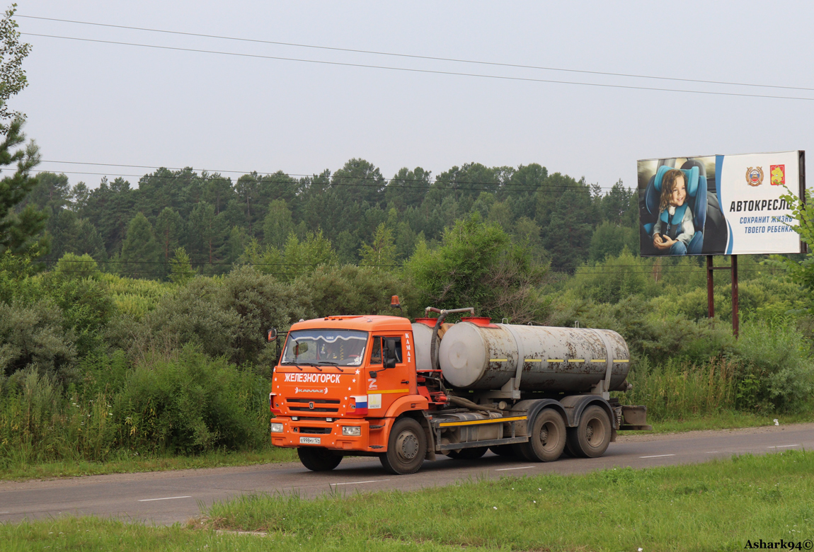 Красноярский край, № Е 998 МУ 124 — КамАЗ-65115-A4(23)
