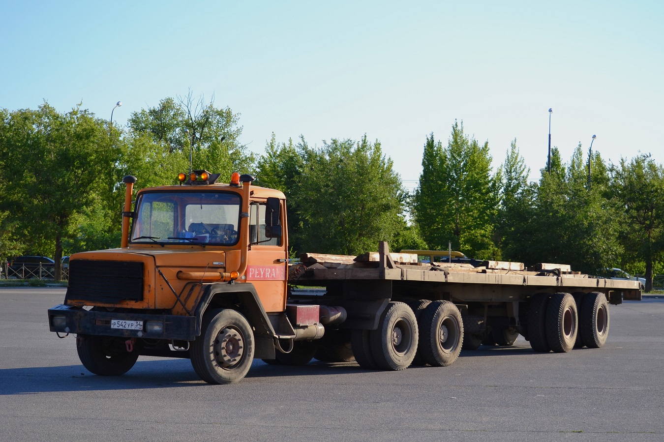 Волгоградская область, № Р 542 УР 34 — Magirus-Deutz 290D26S