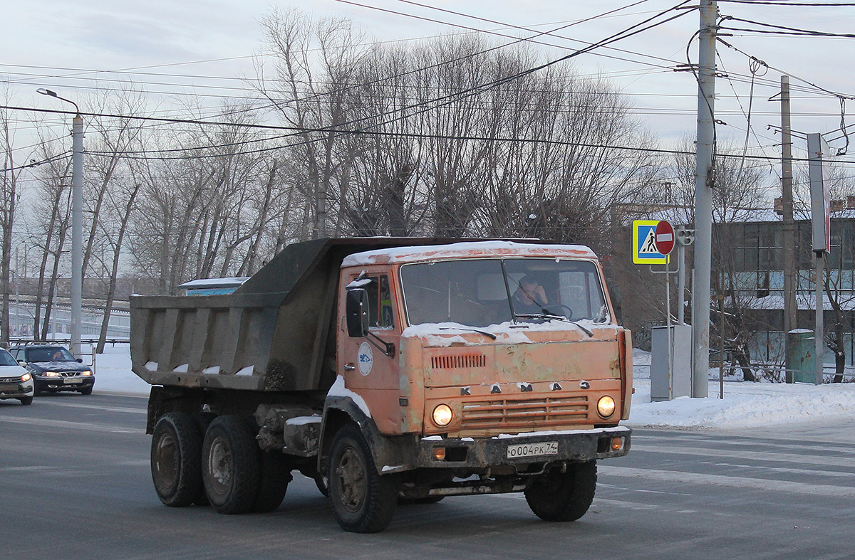 Челябинская область, № О 004 РК 74 — КамАЗ-5511