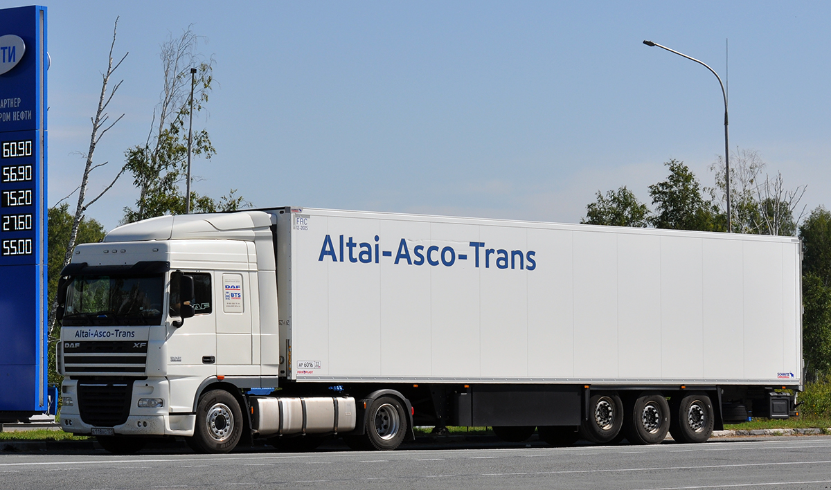 Алтайский край, № А 118 АС 122 — DAF XF105 FT