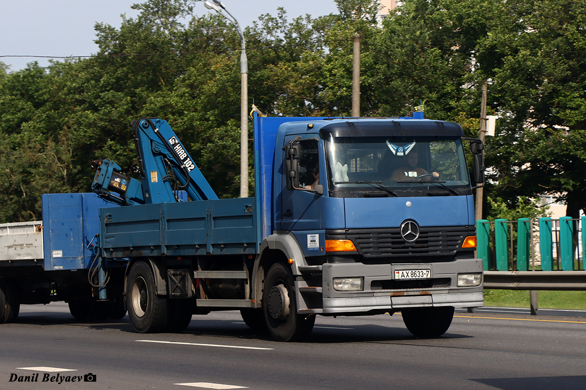 Минск, № АХ 8633-7 — Mercedes-Benz Atego (общ.м)