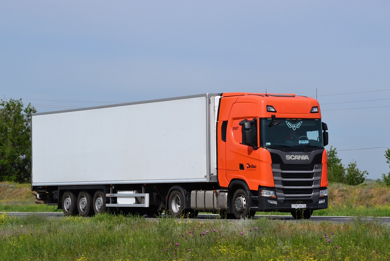 Калужская область, № 5567 — Scania ('2016) S500