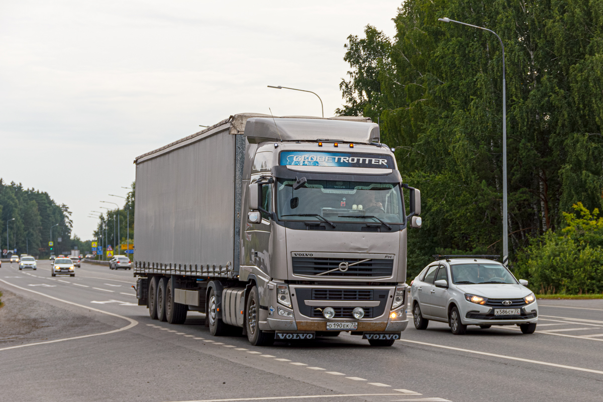 Тюменская область, № О 190 ЕК 72 — Volvo ('2008) FH.440 [X9P]