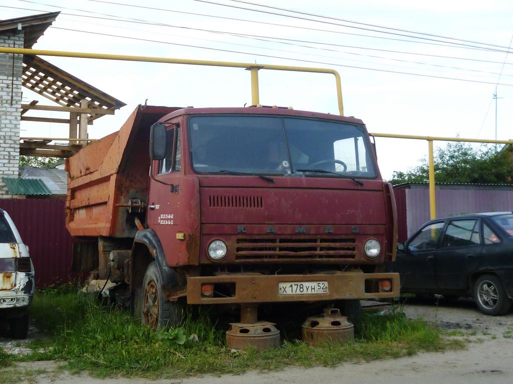 Нижегородская область, № Х 178 УН 52 — КамАЗ-55111 [551110]