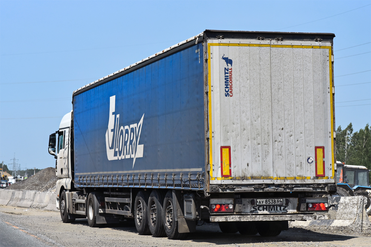 Саратовская область, № АУ 8538 64 — Schmitz Cargobull S.CS / SCB*S3T / S01