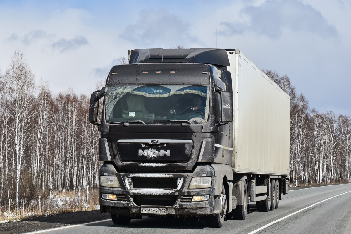 Алтайский край, № В 491 УУ 122 — MAN TGX ('2007) 18.400