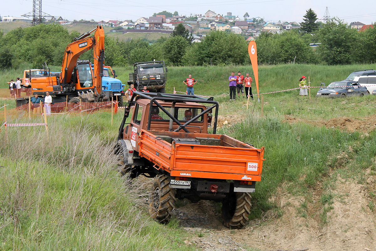 Москва, № Н 555 ТХ 197 — Mercedes-Benz Unimog U1450; Челябинская область — Грузовой триал и баха "Уральский рубеж 2025"
