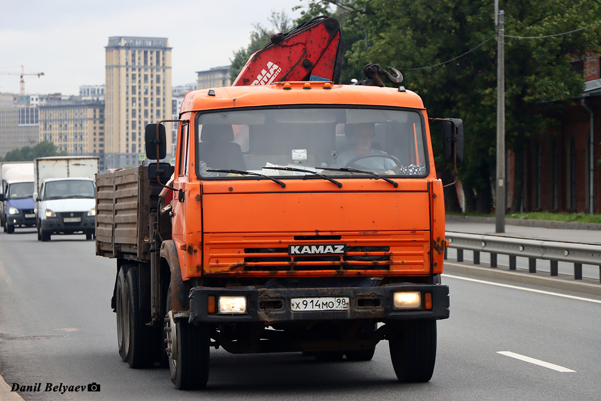 Санкт-Петербург, № Х 914 МО 98 — КамАЗ-53215 [532150]