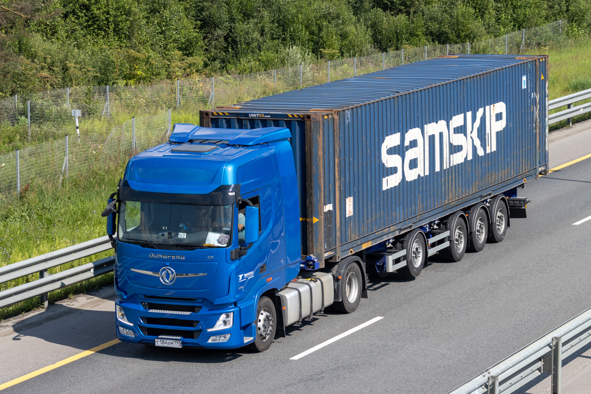 Санкт-Петербург, № Т 184 ХМ 198 — Dongfeng GX DFH4180