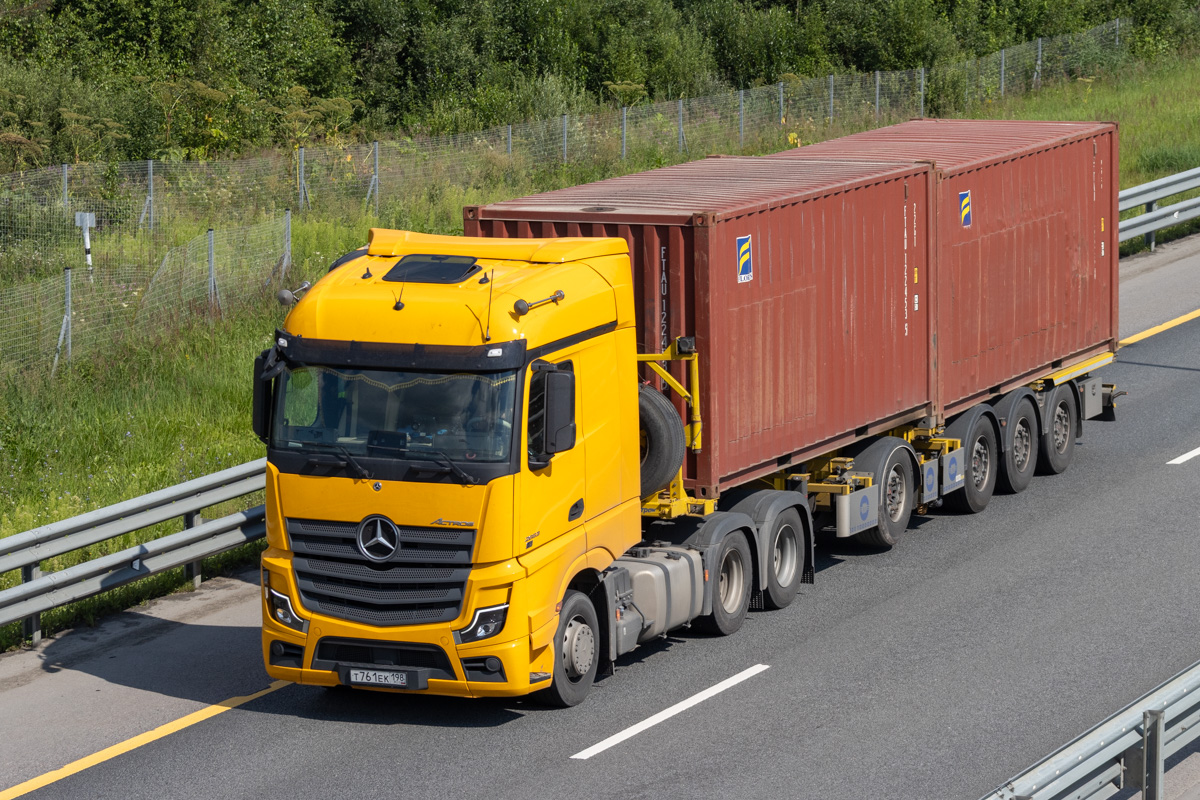 Санкт-Петербург, № Т 761 ЕК 198 — Mercedes-Benz Actros ('2022) [LRD]