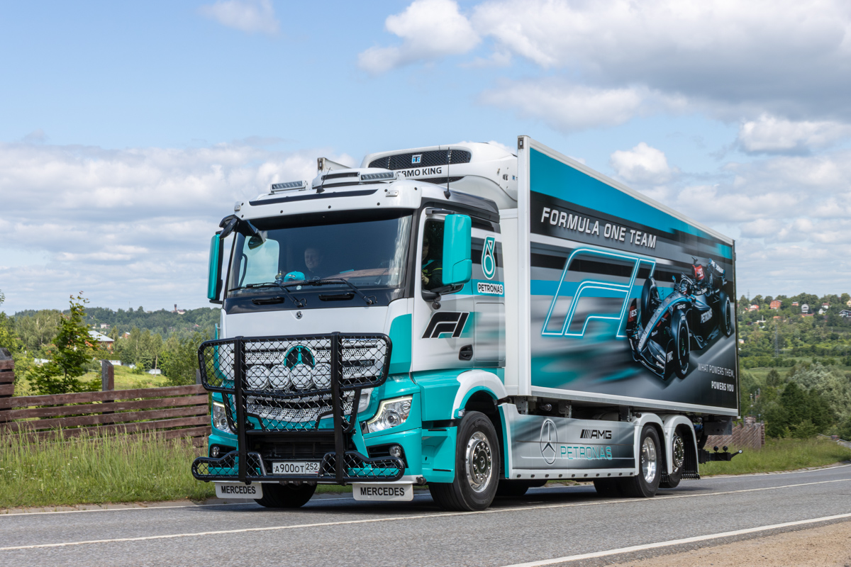 Нижегородская область, № А 900 ОТ 252 — Mercedes-Benz Actros '18 2545 [Z9M]; Московская область — Фестиваль TruckDay 2025