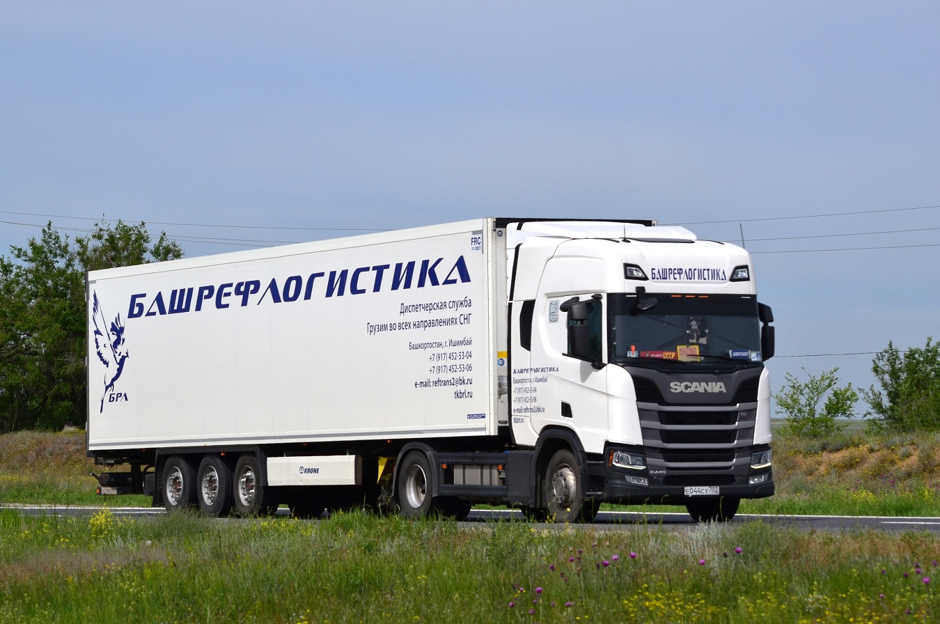 Башкортостан, № Е 044 СУ 702 — Scania ('2016) R440