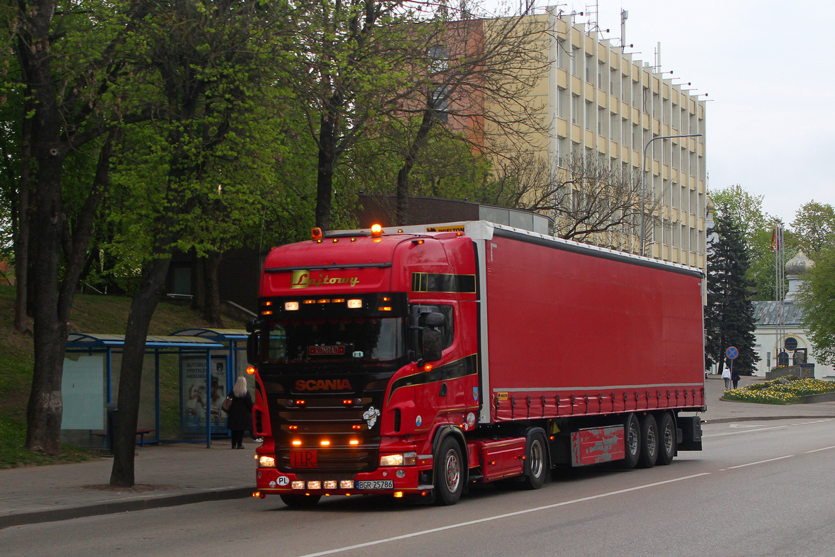 Польша, № BGR 25786 — Scania ('2009-2011, общая модель)