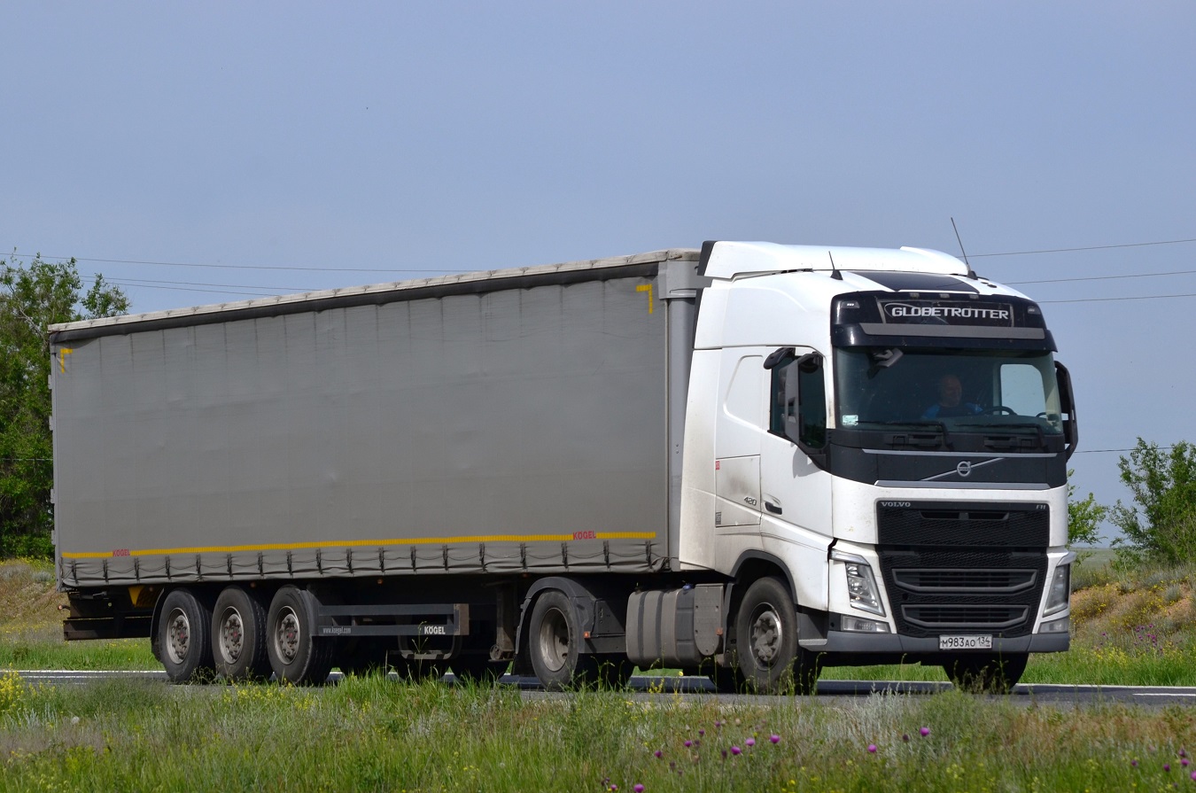 Волгоградская область, № М 983 АО 134 — Volvo ('2012) FH.420 [X9P]