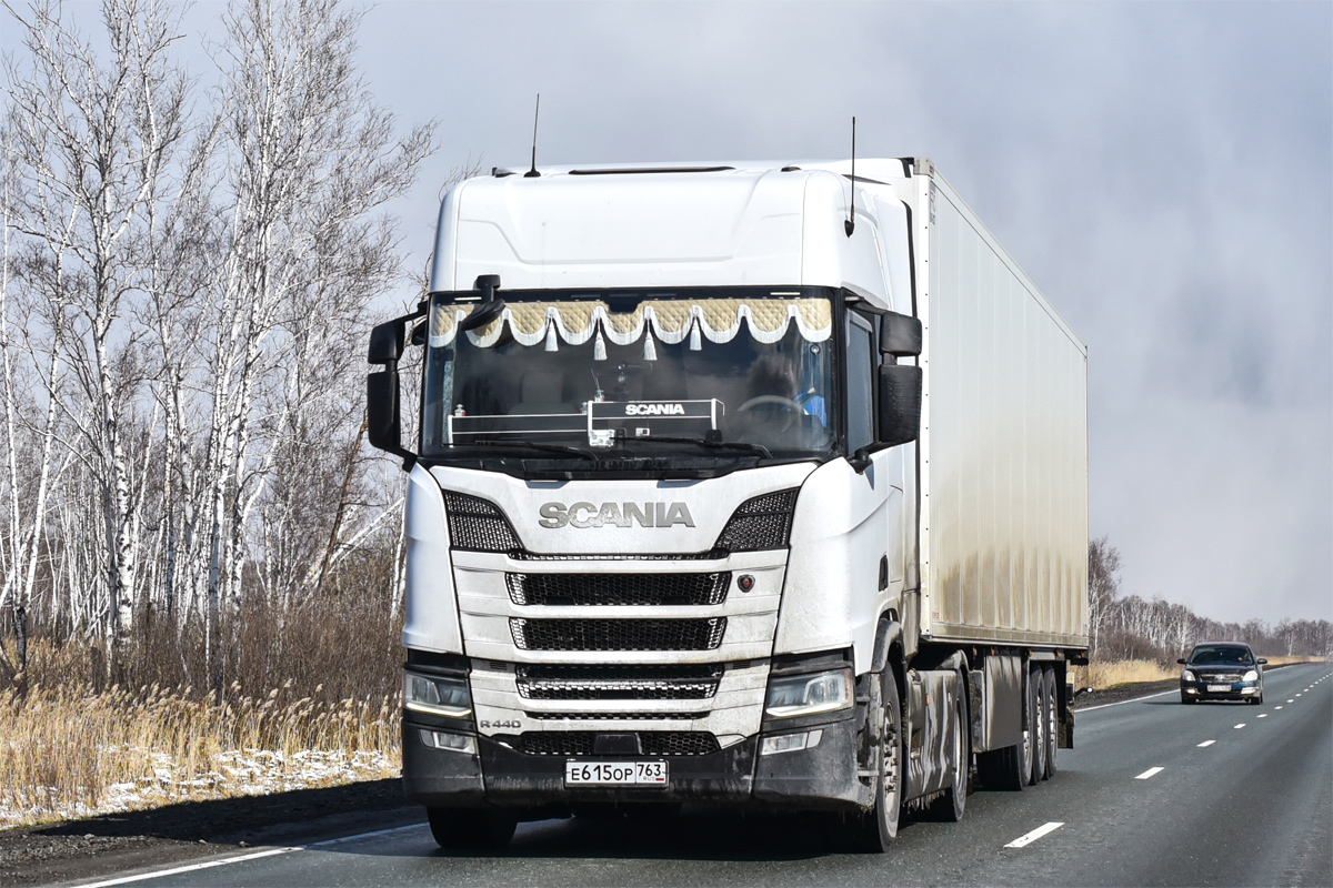 Самарская область, № Е 615 ОР 763 — Scania ('2016) R440