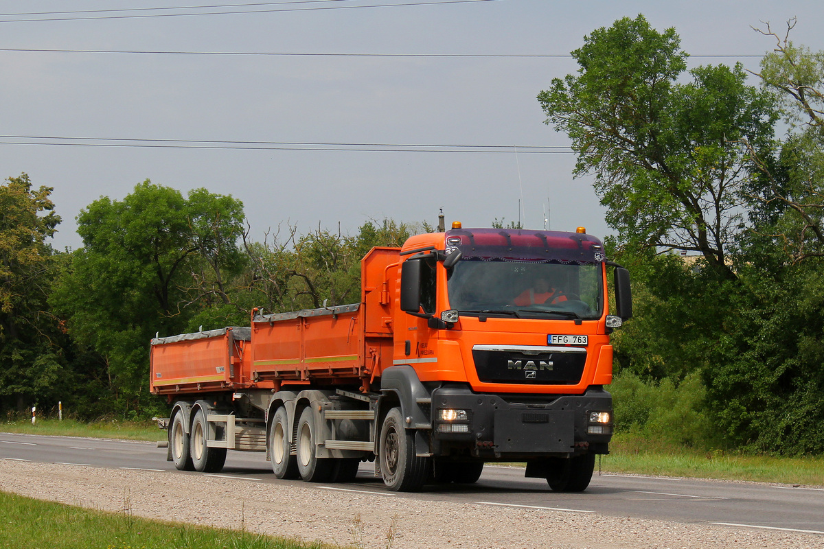 Литва, № FFG 763 — MAN TGS 33.400