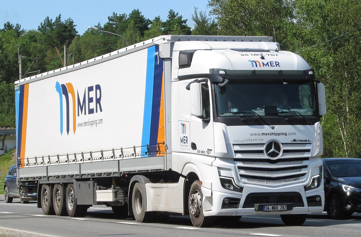 Турция, № 34 MKK 767 — Mercedes-Benz Actros ('2018) 1848