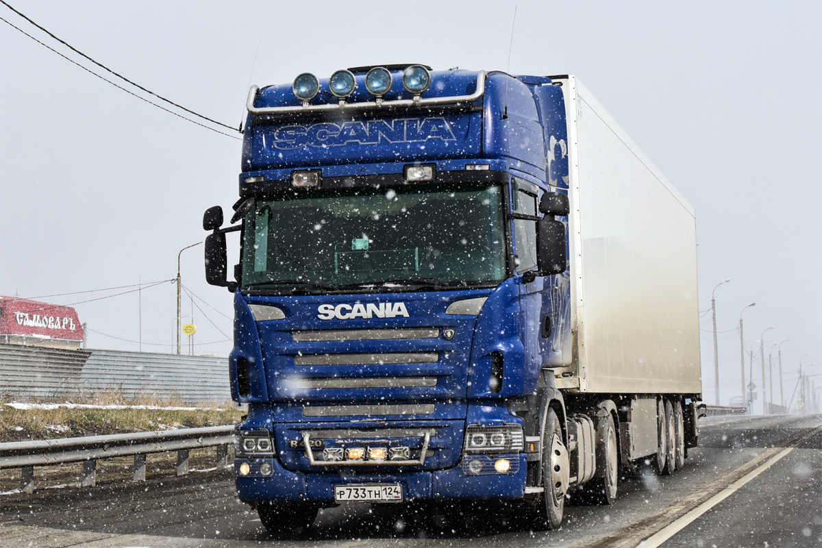 Красноярский край, № Р 733 ТН 124 — Scania ('1996) R114L