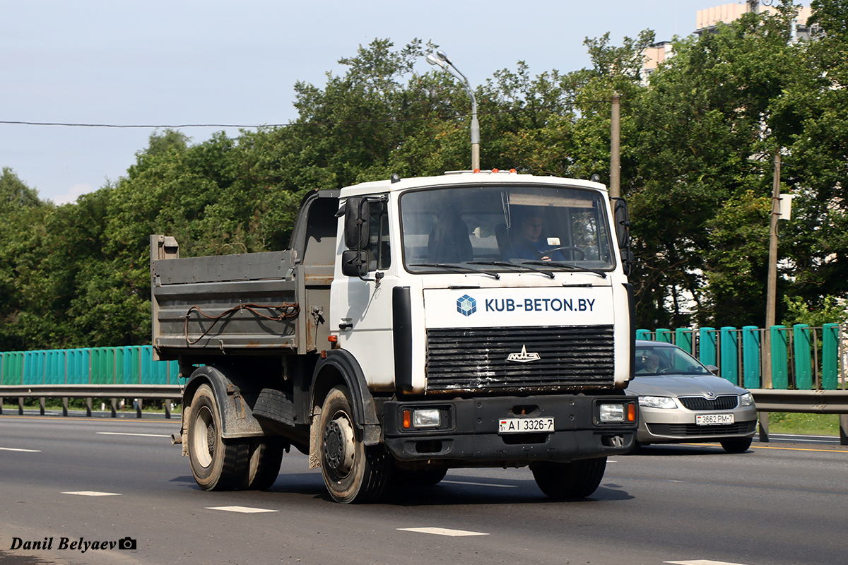 Минск, № АI 3326-7 — МАЗ-5551 (общая модель)