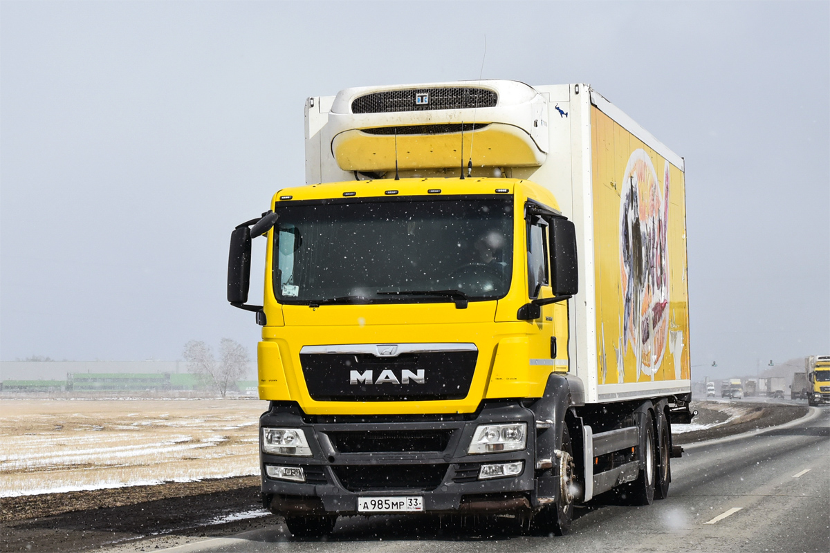 Новосибирская область, № А 985 МР 33 — MAN TGS 28.360