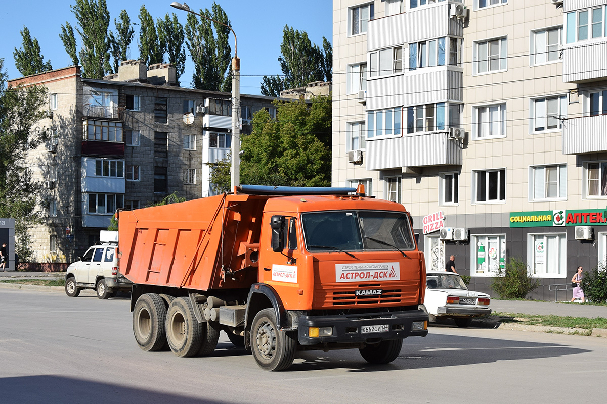 Волгоградская область, № К 662 СУ 134 — КамАЗ-65115 [651150]