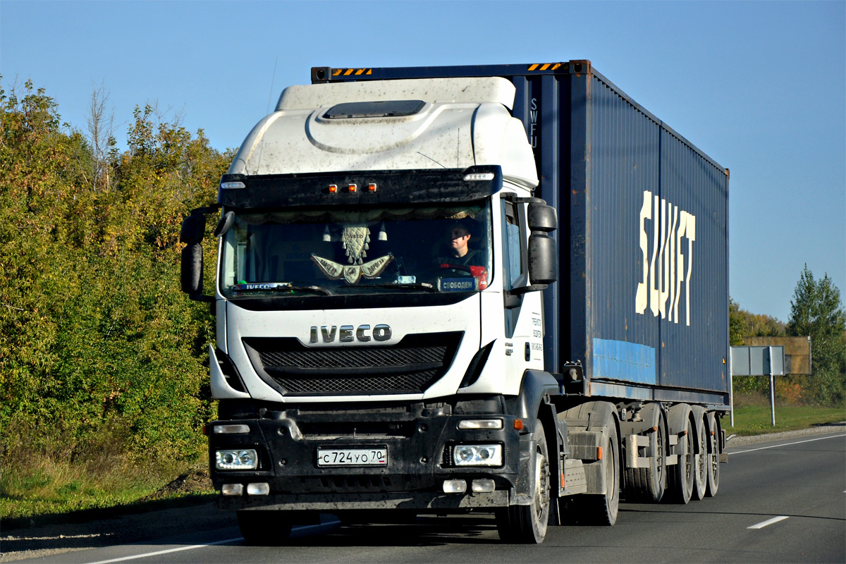 Томская область, № С 724 УО 70 — IVECO Stralis ('2012)